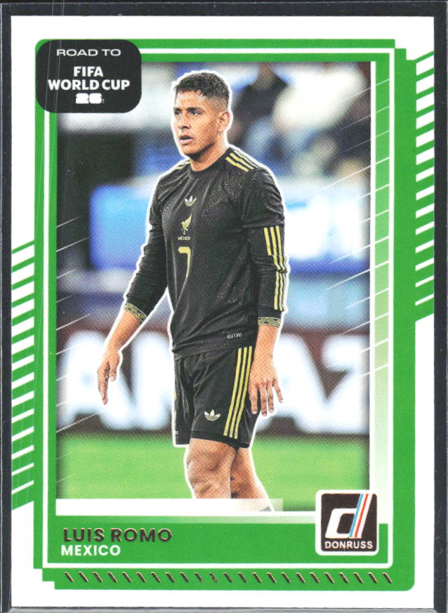 Luis Romo 2025-26 Donruss Road to FIFA World Cup #78 – framsida