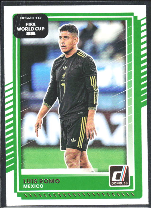 Luis Romo 2025-26 Donruss Road to FIFA World Cup #78 – framsida
