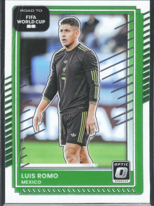 Luis Romo 2025-26 Donruss Road to FIFA World Cup Optic #78 – framsida