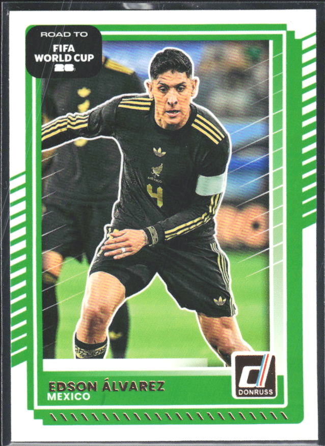 Edson Álvarez 2025-26 Donruss Road to FIFA World Cup #76 – framsida