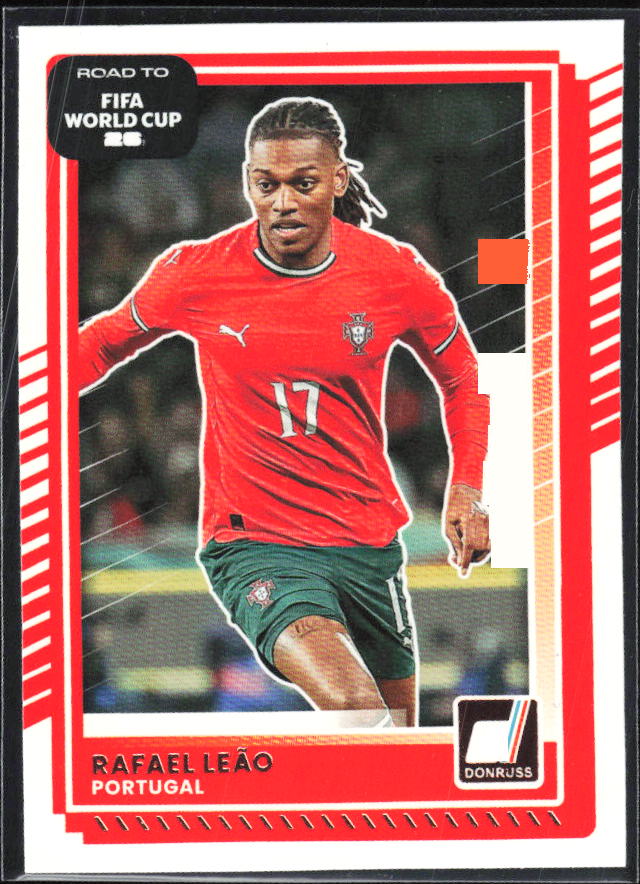 Rafael Leão 2025-26 Donruss Road to FIFA World Cup #84 – framsida