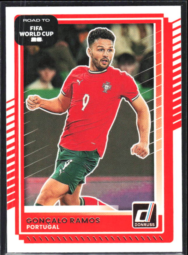 Gonçalo Ramos 2025-26 Donruss Road to FIFA World Cup #95 – framsida