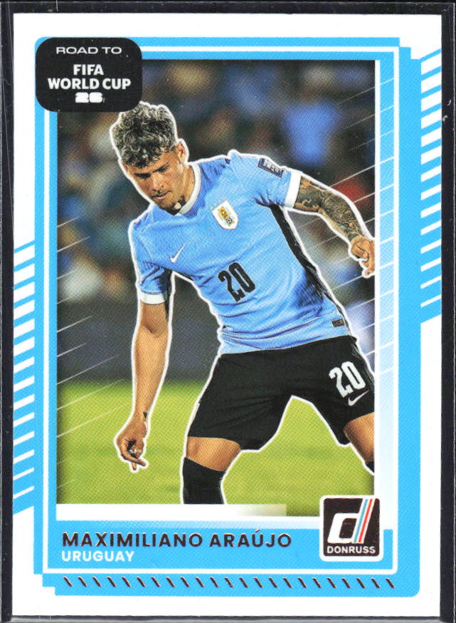 Maximiliano Araújo 2025-26 Donruss Road to FIFA World Cup #48 – framsida