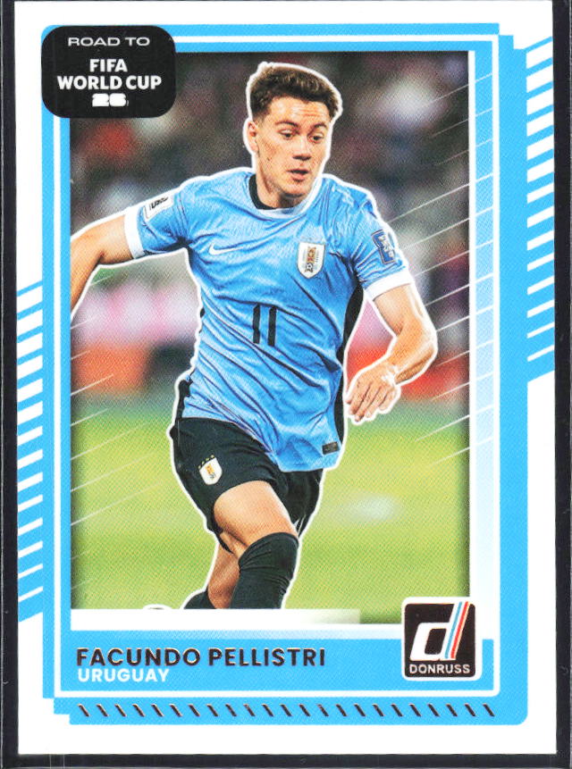 Facundo Pellistri 2025-26 Donruss Road to FIFA World Cup #53 – framsida