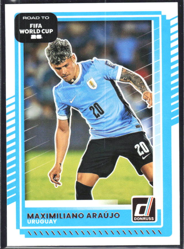 Maximiliano Araújo 2025-26 Donruss Road to FIFA World Cup #48 – framsida