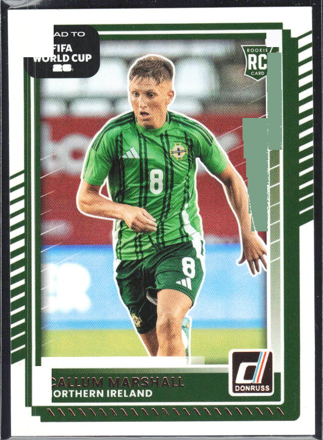 Callum Marshall 2025-26 Donruss Road to FIFA World Cup #47 – framsida