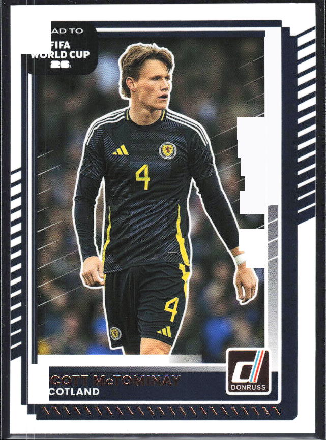 Scott McTominay 2025-26 Donruss Road to FIFA World Cup #132 – framsida