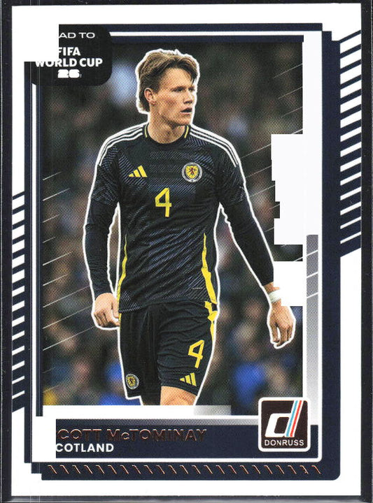Scott McTominay 2025-26 Donruss Road to FIFA World Cup #132 – framsida