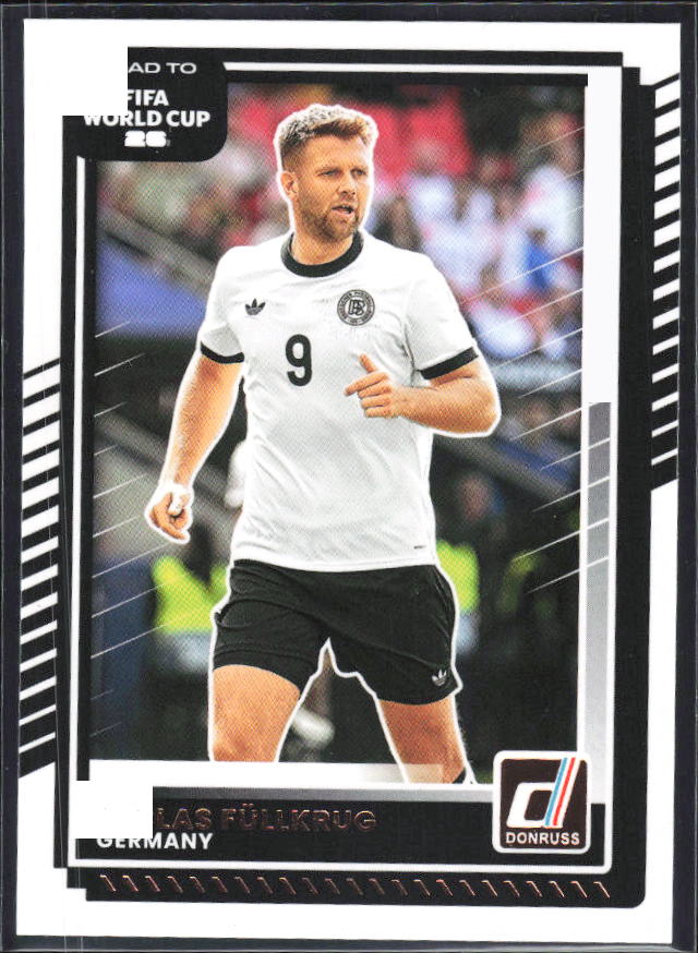 Niclas Füllkrug 2025-26 Donruss Road to FIFA World Cup #35 – framsida
