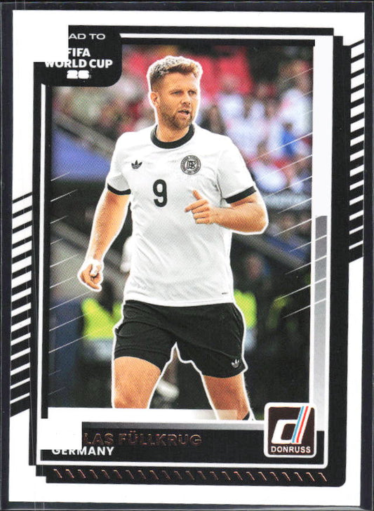 Niclas Füllkrug 2025-26 Donruss Road to FIFA World Cup #35 – framsida