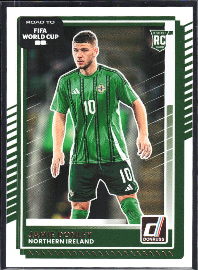 Jamie Donley 2025-26 Donruss Road to FIFA World Cup #45 – framsida