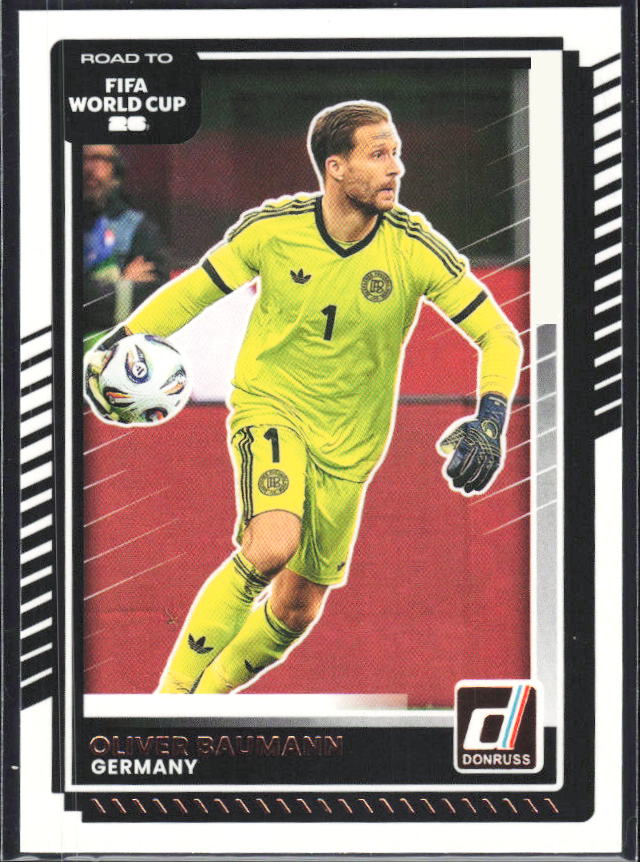 Oliver Baumann 2025-26 Donruss Road to FIFA World Cup #32 – framsida