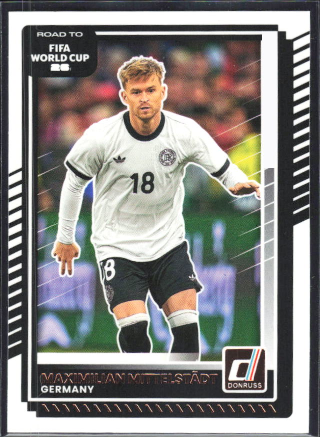 Maximilian Mittelstädt 2025-26 Donruss Road to FIFA World Cup #34 – framsida