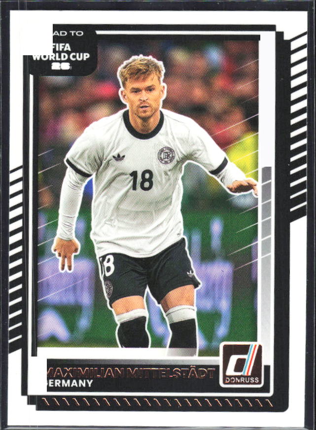 Maximilian Mittelstädt 2025-26 Donruss Road to FIFA World Cup #34 – framsida