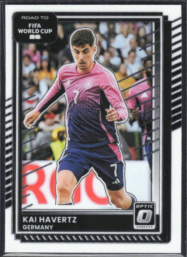 Kai Havertz 2025-26 Donruss Road to FIFA World Cup Optic #36 – framsida