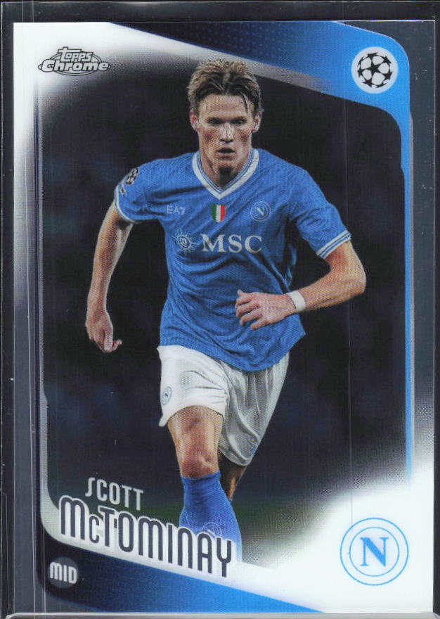 Scott McTominay 2025-26 Chrome UEFA #41 – framsida