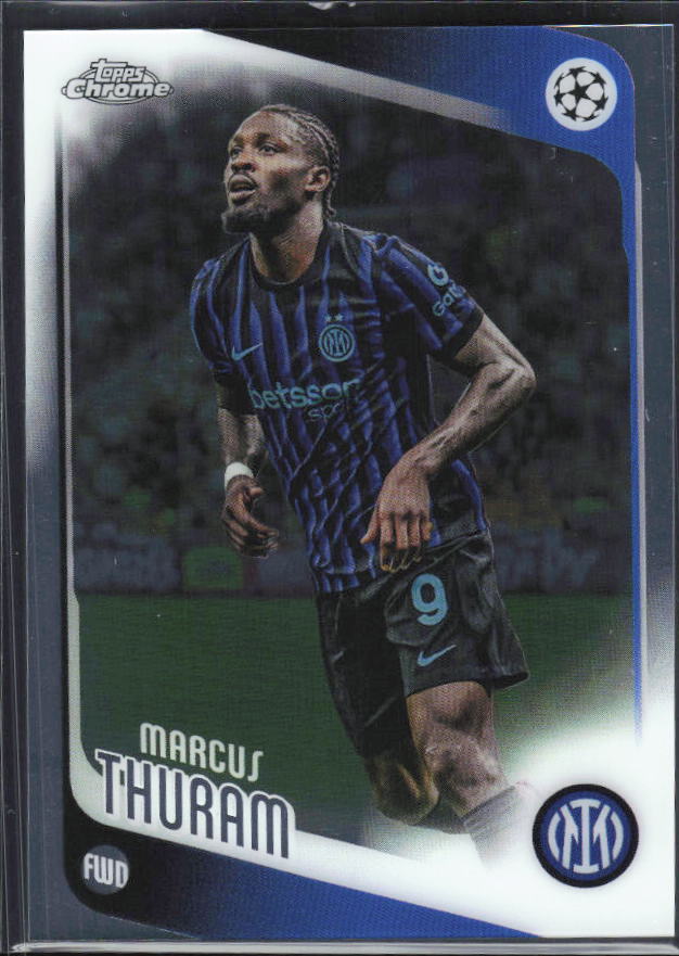 Marcus Thuram 2025-26 Chrome UEFA #48 – framsida