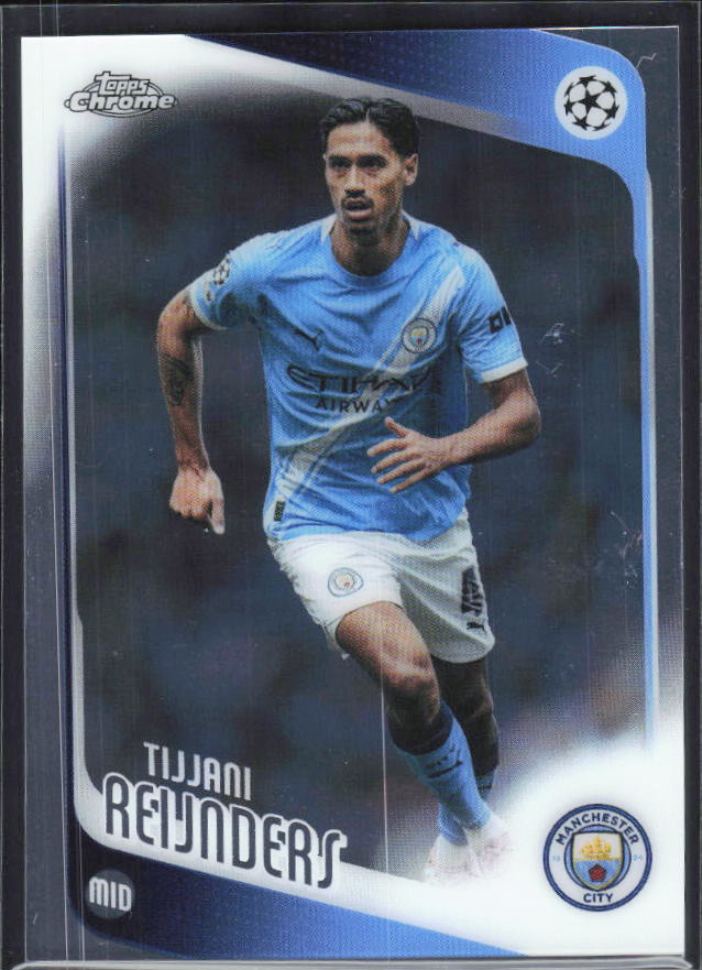 Tijjani Reijnders 2025-26 Chrome UEFA #155 – framsida