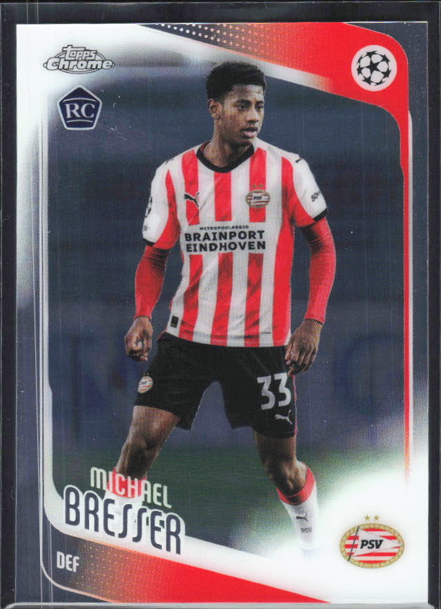 Michael Bresser 2025-26 Chrome UEFA #146 – framsida