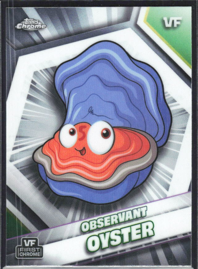 Observant Oyster 2026 Chrome VeeFriends #127 – framsida