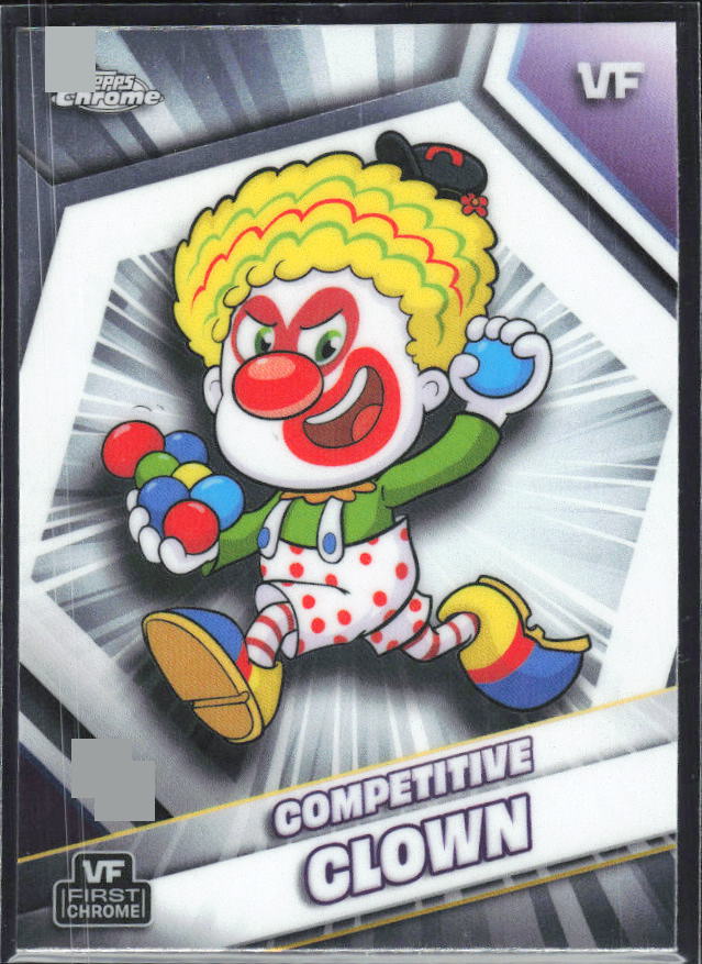 Competitive Clown 2026 Chrome VeeFriends #52 – framsida