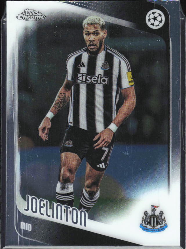 Joelinton 2025-26 Chrome UEFA #23 – framsida