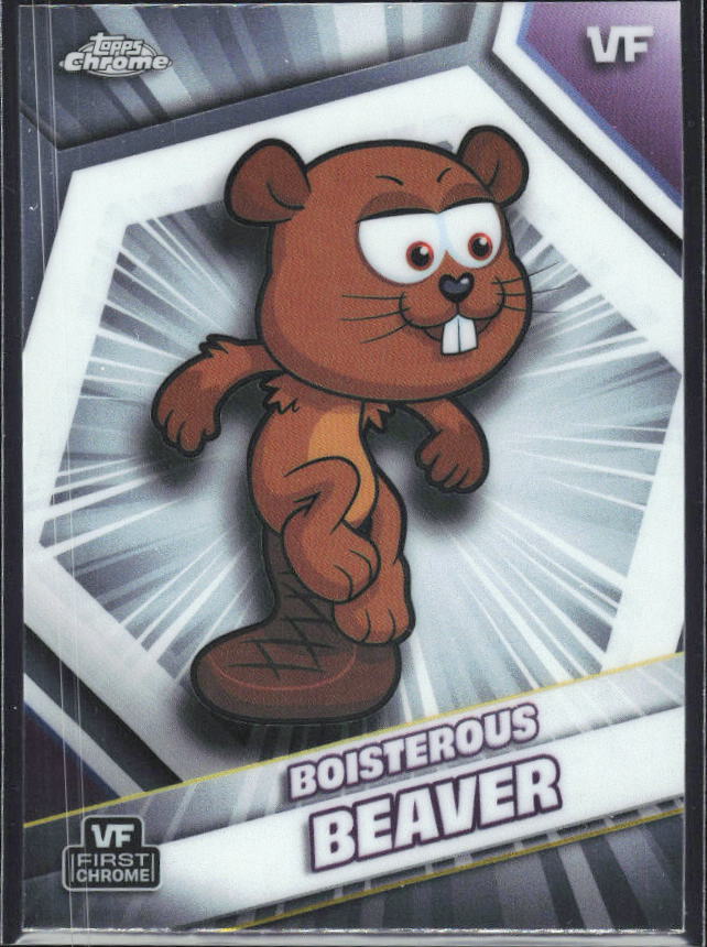 Boisterous Beaver 2026 Chrome VeeFriends #34 – framsida