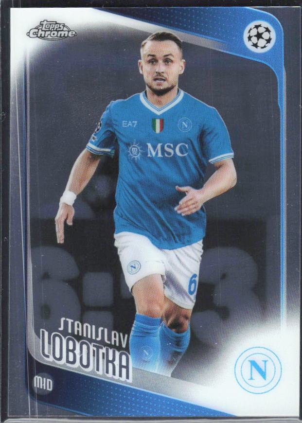 Stanislav Lobotka 2025-26 Chrome UEFA #11 – framsida