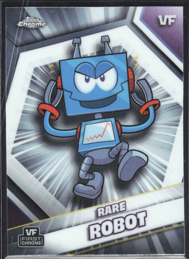 Rare Robot 2026 Chrome VeeFriends #10 – framsida