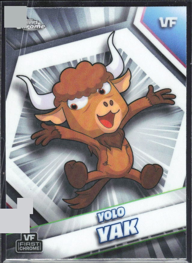 YOLO Yak 2026 Chrome VeeFriends #195 – framsida