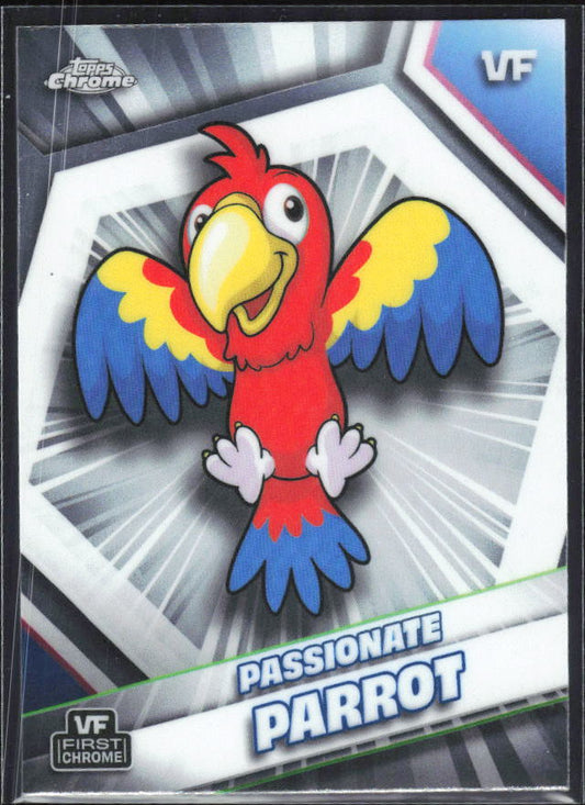 Passionate Parrot 2026 Chrome VeeFriends #132 – framsida