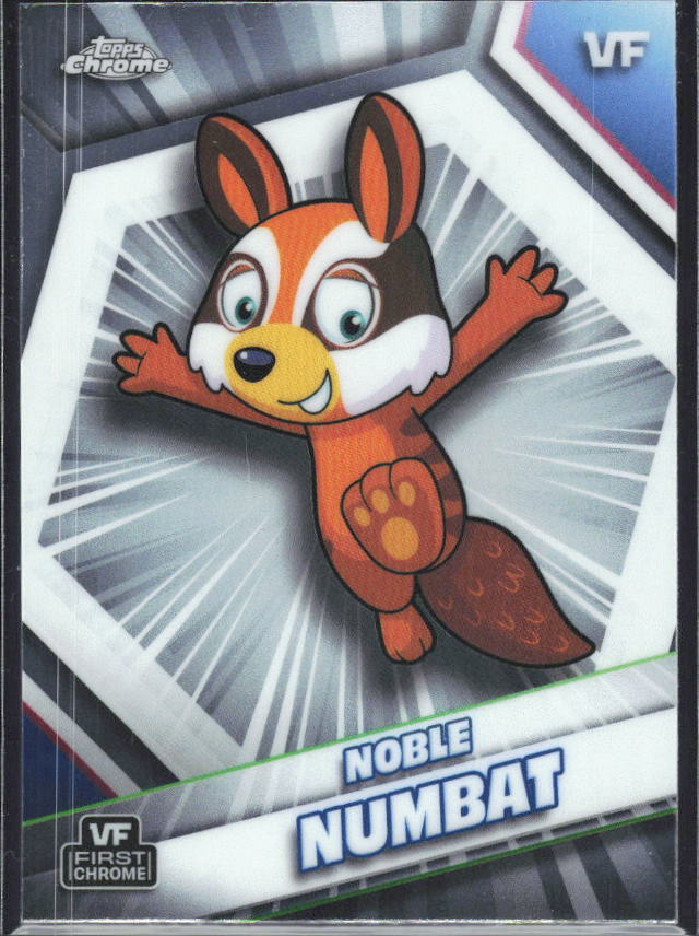 Noble Numbat 2026 Chrome VeeFriends #126 – framsida