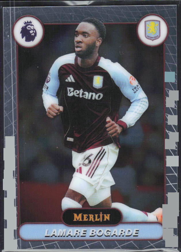 Lamare Bogarde 2026 Merlin Premier League #29 – framsida