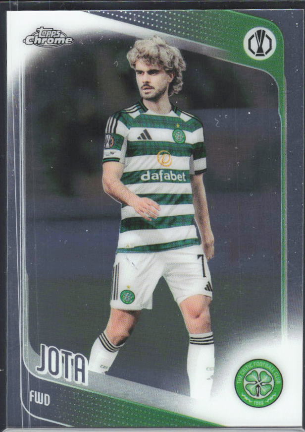 Jota 2025-26 Chrome UEFA #30 – framsida