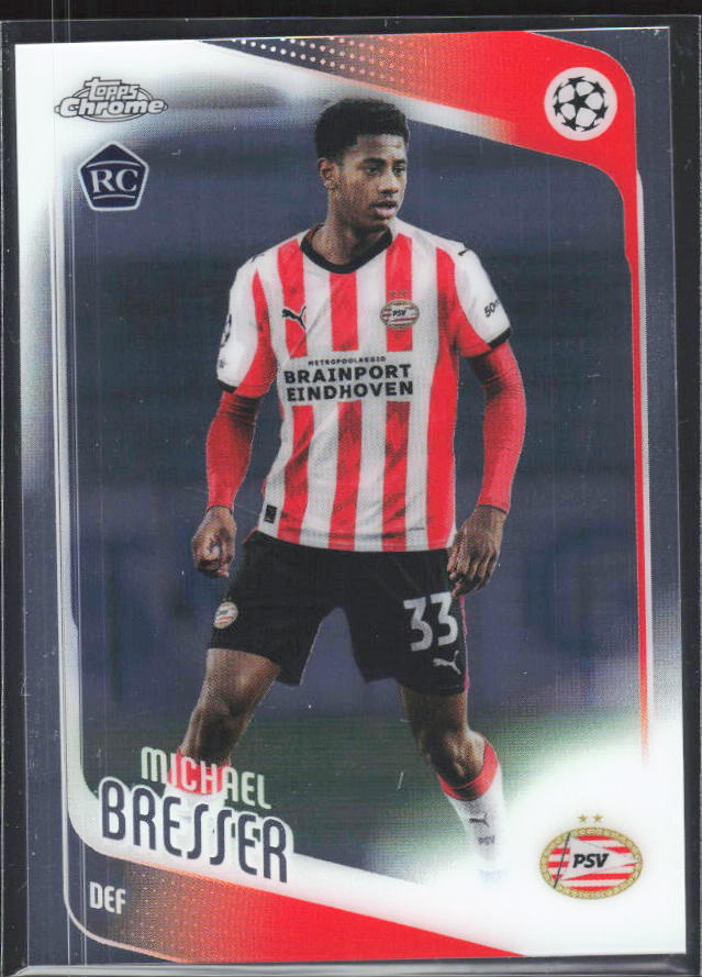 Michael Bresser 2025-26 Chrome UEFA #146 – framsida