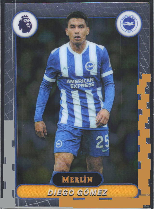 Diego Gómez 2026 Merlin Premier League #45 – framsida