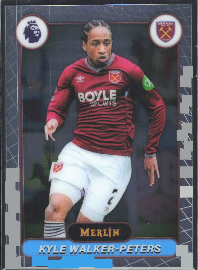 Kyle Walker-Peters 2026 Merlin Premier League #186 – framsida