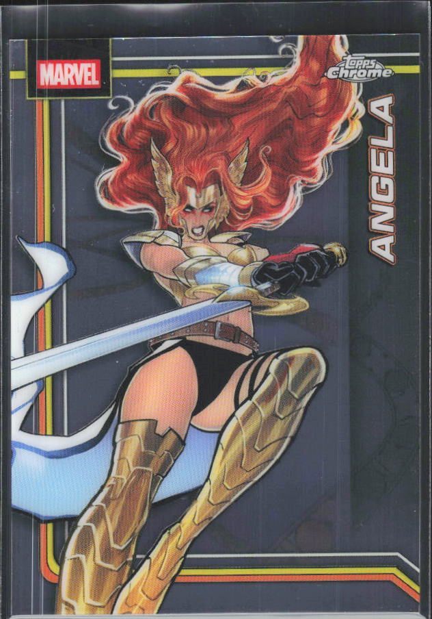 Angela 2026 Chrome Marvel #101 – framsida