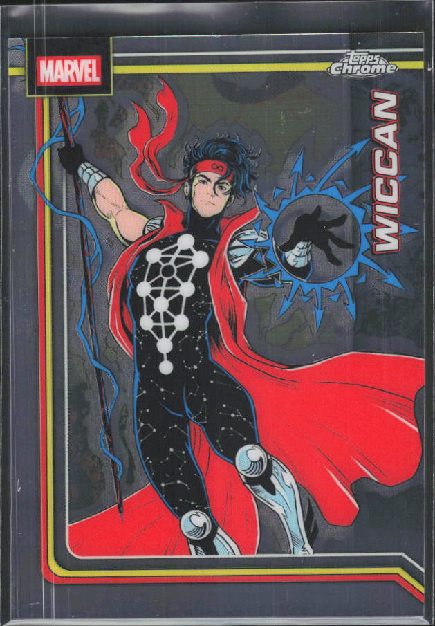 Wiccan 2026 Chrome Marvel #198 – framsida