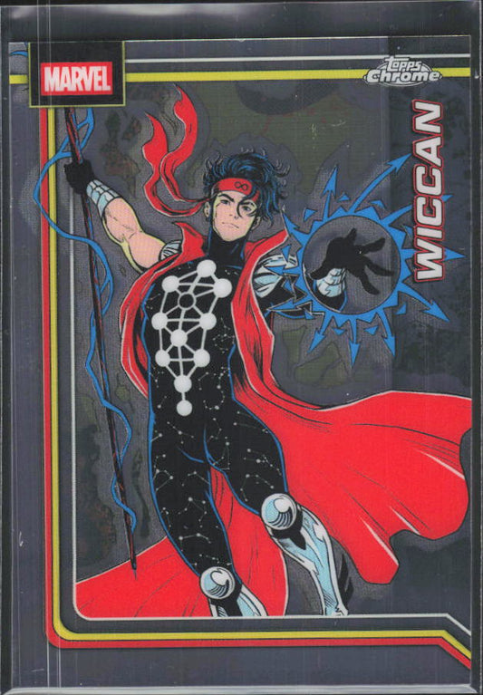 Wiccan 2026 Chrome Marvel #198 – framsida