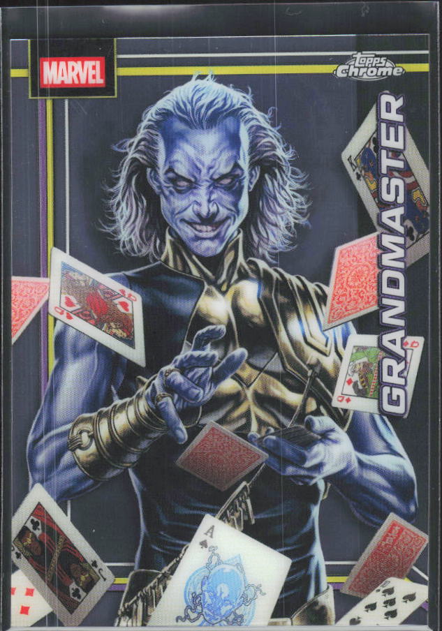 Grandmaster 2026 Chrome Marvel #120 – framsida