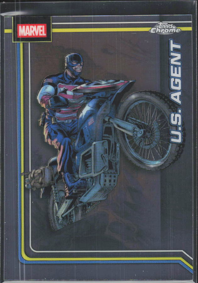 U.S. Agent 2026 Chrome Marvel #182 – framsida