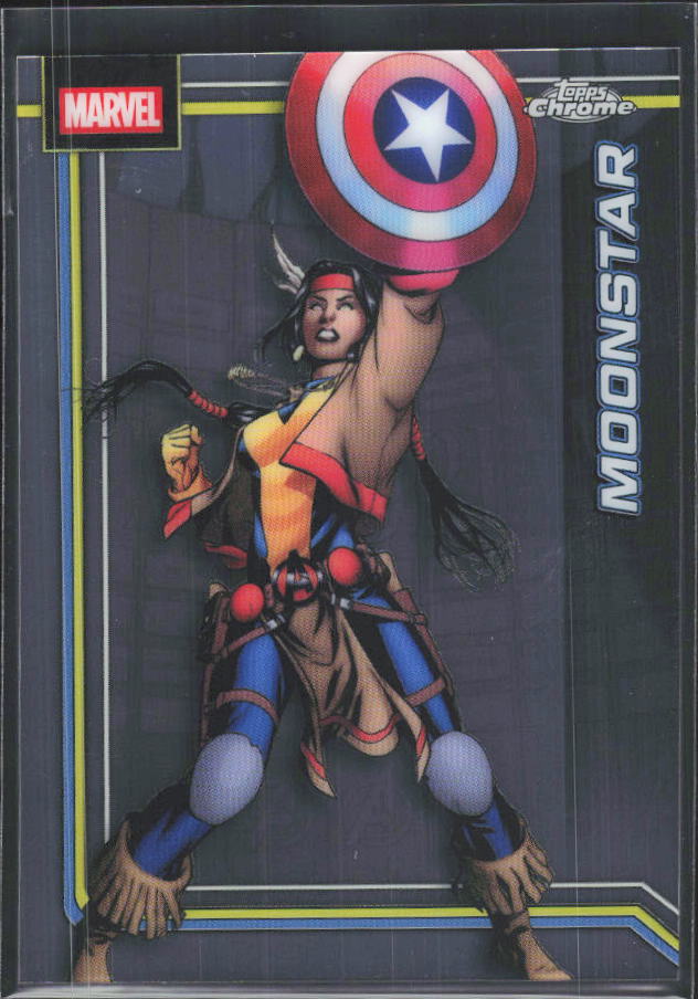 Moonstar 2026 Chrome Marvel #082 – framsida