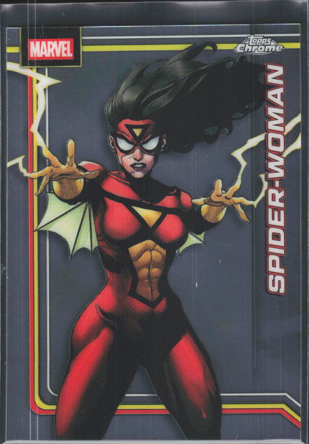 Spider-Woman 2026 Chrome Marvel #167 – framsida