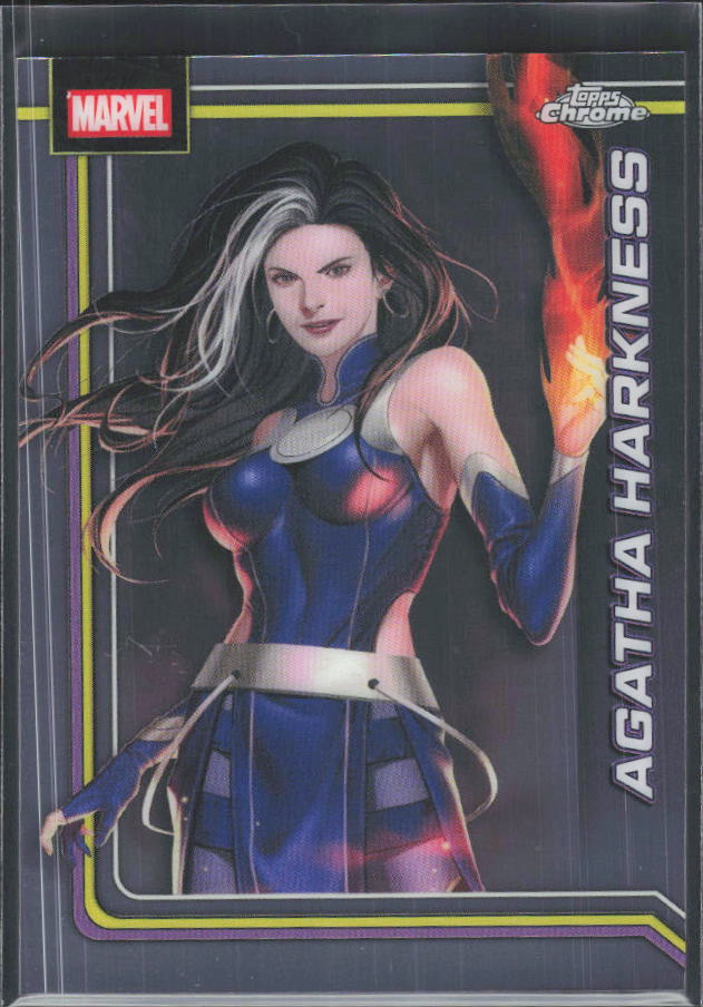 Agatha Harkness 2026 Chrome Marvel #003 – framsida