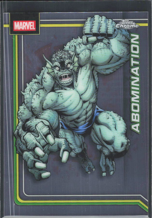 Abomination 2026 Chrome Marvel #001 – framsida