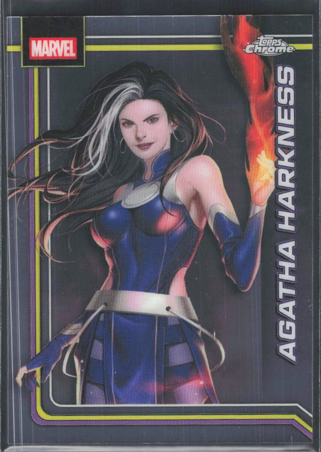 Agatha Harkness 2026 Chrome Marvel #003 – framsida