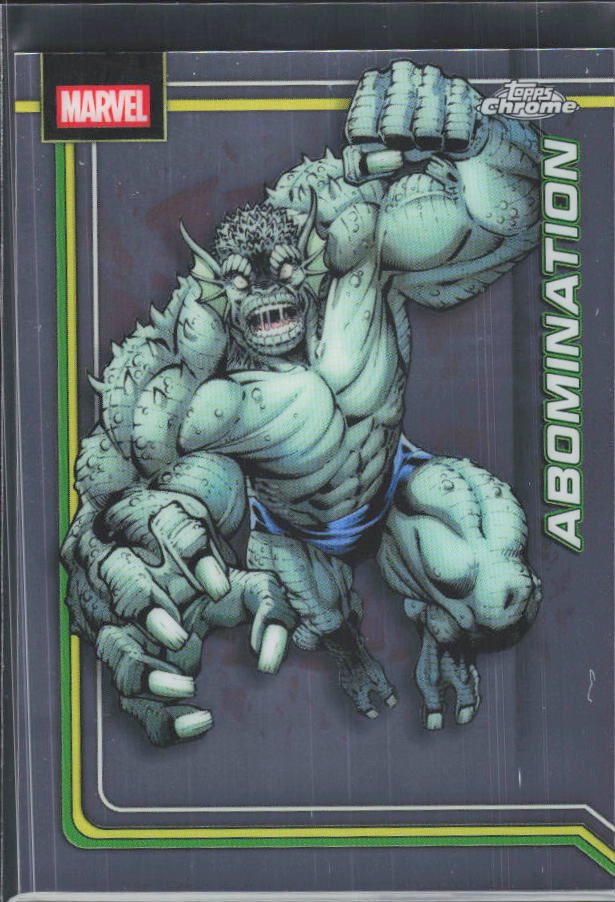 Abomination 2026 Chrome Marvel #001 – framsida