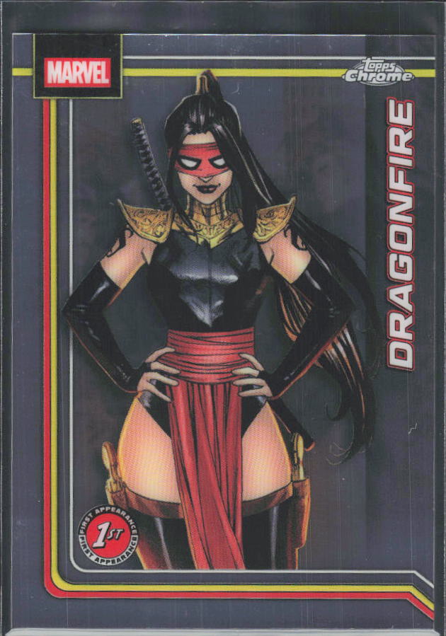 Dragonfire 2026 Chrome Marvel #033 – framsida