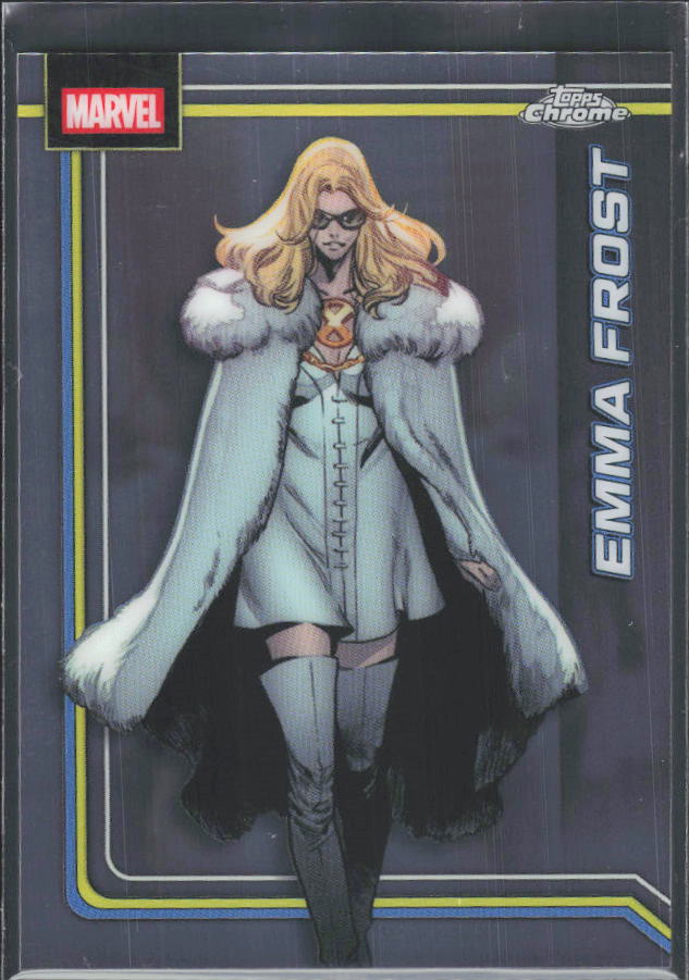 Emma Frost 2026 Chrome Marvel #034 – framsida